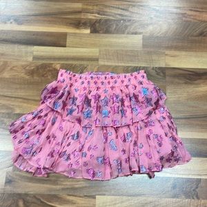 NWT Love Shack Fancy skirt M Stars metallic women’s